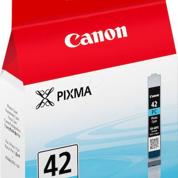 Canon CLI-42 Γνήσιο Μελάνι Εκτυπωτή InkJet Photo Κυανό (6388B001)