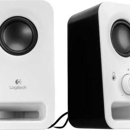 Logitech Z150 Ηχεία Υπολογιστή 2.0 με Ισχύ 3W σε Λευκό Χρώμα