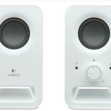 Logitech Z150 Ηχεία Υπολογιστή 2.0 με Ισχύ 3W σε Λευκό Χρώμα