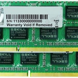 G.Skill Value DDR3 8GB RAM με 2x4GB Modules και Ταχύτητα 1600 για Laptop
