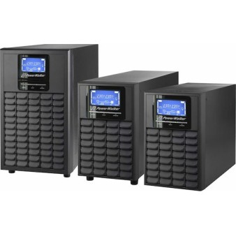 Powerwalker VFI 1000C LCD UPS On-Line 1000VA 800W με 3 IEC Πρίζες