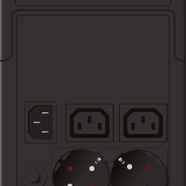 Powerwalker PowerWalker VI 1200 LCD UPS Line-Interactive 1200VA 600W με 2 Schuko Πρίζες