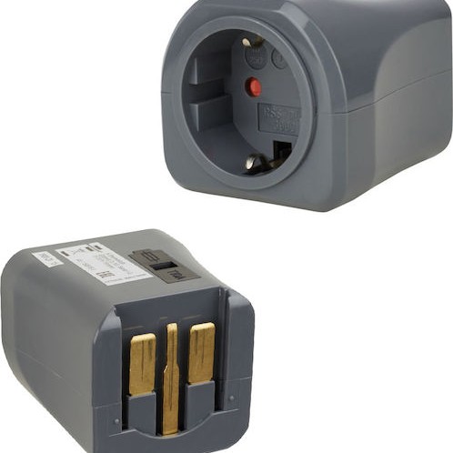 Brennenstuhl Αντάπτορας Πρίζας από Ελλάδας σε Universal