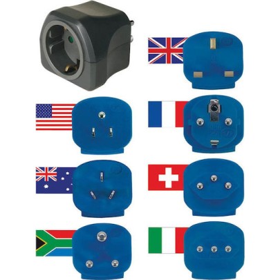 Brennenstuhl Αντάπτορας Πρίζας από Ελλάδας σε Universal