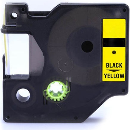 Ταινία Ετικετογράφου Dymo Standard 40918 9 Mm X 7 M Μαύρα Γράμματα Κίτρινο Φόντο S0720730 Dymo40918