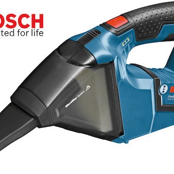 Bosch GAS 10,8 V-LI Professional Επαναφορτιζόμενο Σκουπάκι Χειρός 12V Χωρίς Φορτιστή και Μπαταρία Μπλε