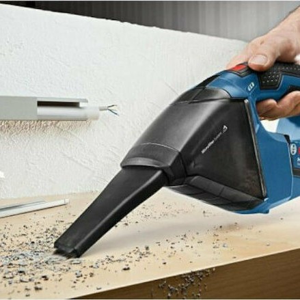 Bosch GAS 10,8 V-LI Professional Επαναφορτιζόμενο Σκουπάκι Χειρός 12V Χωρίς Φορτιστή και Μπαταρία Μπλε