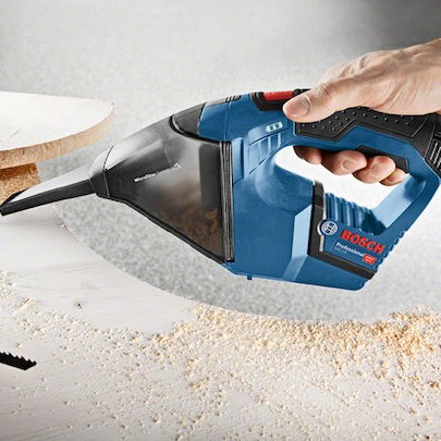 Bosch GAS 10,8 V-LI Professional Επαναφορτιζόμενο Σκουπάκι Χειρός 12V Χωρίς Φορτιστή και Μπαταρία Μπλε