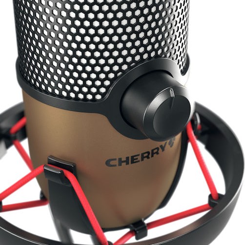 Cherry UM 9.0 Pro RGB Πυκνωτικό Μικρόφωνο USB Επιτραπέζιο