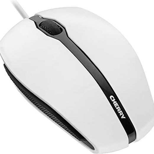 Cherry JM-0300 Ενσύρματο Ποντίκι Λευκό