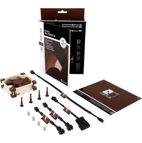 Noctua NF-A8 FLX Case Fan 80mm με Σύνδεση 3-Pin Καφέ