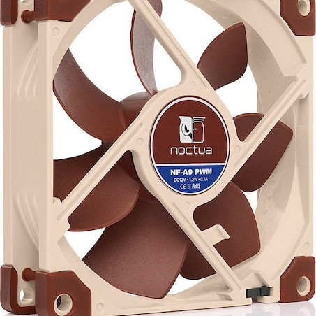 Noctua NF-A9 Case Fan 92mm με Σύνδεση 4-Pin PWM Καφέ
