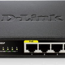 D-Link DES-1005P Unmanaged L2 PoE Switch με 5 Θύρες Ethernet
