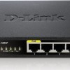 D-Link DES-1005P Unmanaged L2 PoE Switch με 5 Θύρες Ethernet