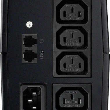 Powerwalker VI 850 SE LCD/IEC UPS Line-Interactive 850VA 480W με 4 IEC Πρίζες