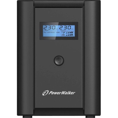 Powerwalker VI 1200 LCD/IEC UPS Line-Interactive 1200VA 600W με 6 IEC Πρίζες