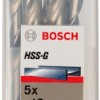Bosch Διαμαντοτρύπανο HSS με Κυλινδρικό Στέλεχος για Μέταλλο 10x133mm