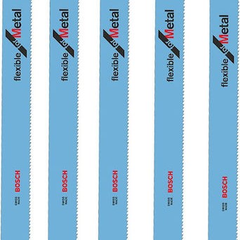 Bosch S1122BF Λάμες Σπαθόσεγας Flexible for Metal για Μέταλλο 5τμχ