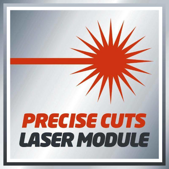 Einhell TH-MS 2513L Φαλτσοπρίονο Ρεύματος με Ισχύ 1600W, Οδηγό Laser, Δίσκο Κοπής Διαμέτρου 250mm & Ταχύτητα Κοπής 4000rpm