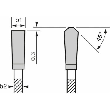 Bosch Δίσκος Κοπής Ξύλου με 96 Δόντια 254mm 2608640451