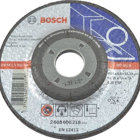 Bosch Δίσκος Λείανσης Μετάλλου 115mm