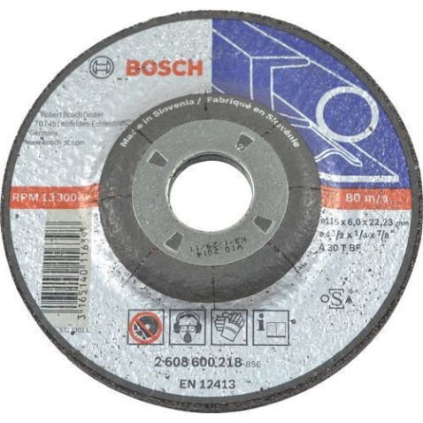 Bosch Δίσκος Λείανσης Μετάλλου 115mm
