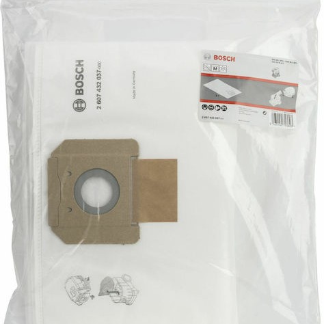 Bosch Σακούλες Σκούπας 5τμχ Συμβατή με Σκούπα Bosch