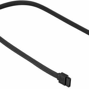 Sharkoon 7-Pin SATA III male - 7-Pin SATA III male Angle (90°) Cable 0.45m Μαύρο