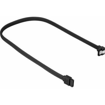 Sharkoon 7-Pin SATA III male - 7-Pin SATA III male Angle (90°) Cable 0.45m Μαύρο