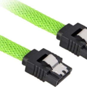 Sharkoon 7-Pin SATA III - 7-Pin SATA III Cable 0.45m Πράσινο