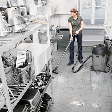 Karcher NT 65/2 Ap Σκούπα Υγρών / Στερεών 2760W με Πλαστικό Κάδο 65lt