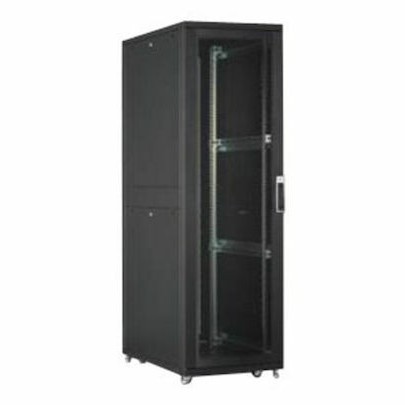 Digitus Επιδαπέδια Καμπίνα Rack 42U 80x100x197cm Μαύρο DN-19 SRV-42U-8-B