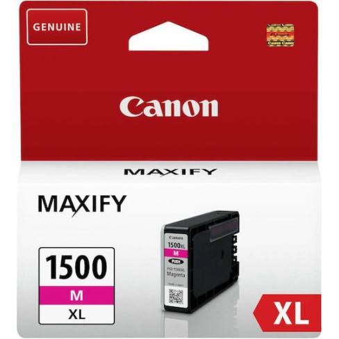 Canon PGI-1500XL Γνήσιο Μελάνι Εκτυπωτή InkJet Ματζέντα (9194B001)