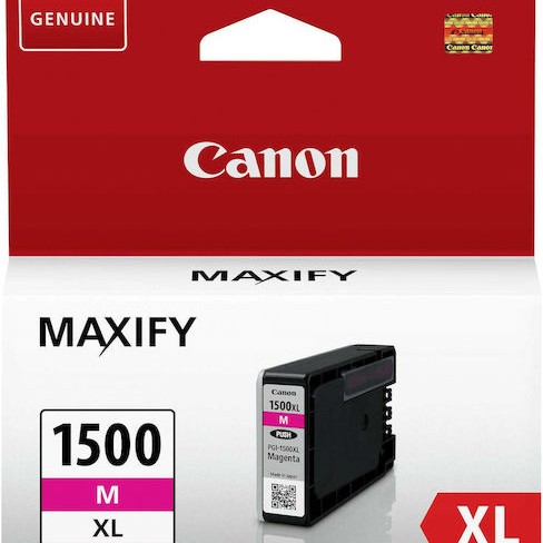 Canon PGI-1500XL Γνήσιο Μελάνι Εκτυπωτή InkJet Ματζέντα (9194B001)
