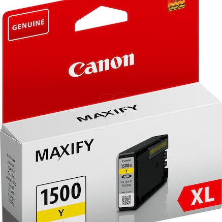 Canon PGI-1500XL Γνήσιο Μελάνι Εκτυπωτή InkJet Κίτρινο (9195B001)