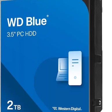 Western Digital Blue CMR 2TB HDD Σκληρός Δίσκος 3.5