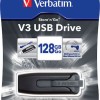Verbatim Store 'n' Go V3 128GB USB 3.0 Stick Μαύρο