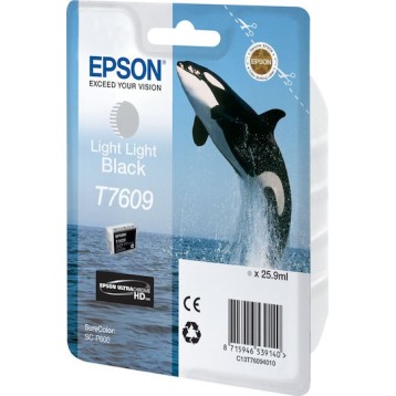 Epson T7609 Γνήσιο Μελάνι Εκτυπωτή InkJet Μπλε (C13T76094010)