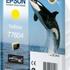 Epson T7604 Γνήσιο Μελάνι Εκτυπωτή InkJet Κίτρινο (C13T76044010)
