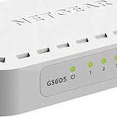 NetGear GS605 v5 Unmanaged L2 Switch με 5 Θύρες Gigabit (1Gbps) Ethernet