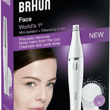 Braun Mini Epilator & Βούρτσα Καθαρισμού Προσώπου S0400376