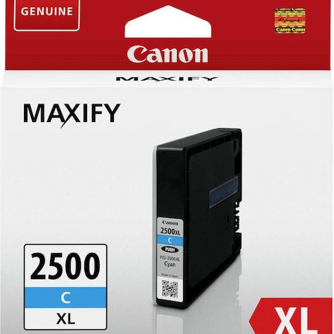 Canon PGI-2500XL Γνήσιο Μελάνι Εκτυπωτή InkJet Κυανό (9265B001)