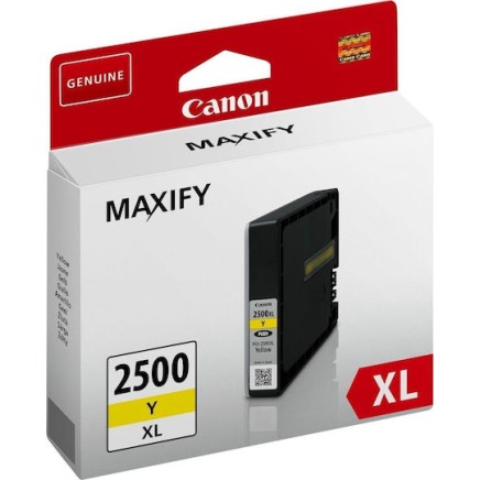 Canon PGI-2500XL Γνήσιο Μελάνι Εκτυπωτή InkJet Κίτρινο (9267B001)