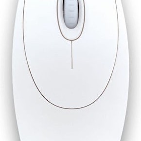 Cherry WheelMouse Ενσύρματο Ποντίκι Λευκό