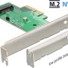 DeLock Κάρτα PCIe σε θύρες M.2