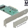 DeLock Κάρτα PCIe σε θύρες M.2