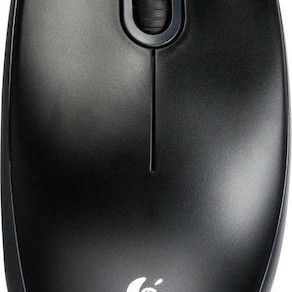 Logitech B100 Ενσύρματο Ποντίκι Μαύρο