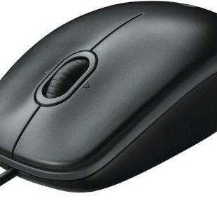 Logitech B110 Silent Ενσύρματο Ποντίκι Μαύρο