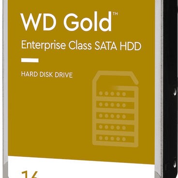 Western Digital Gold 16TB HDD Σκληρός Δίσκος 3.5