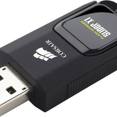 Corsair Voyager Slider X1 128GB USB 3.0 Stick Μαύρο